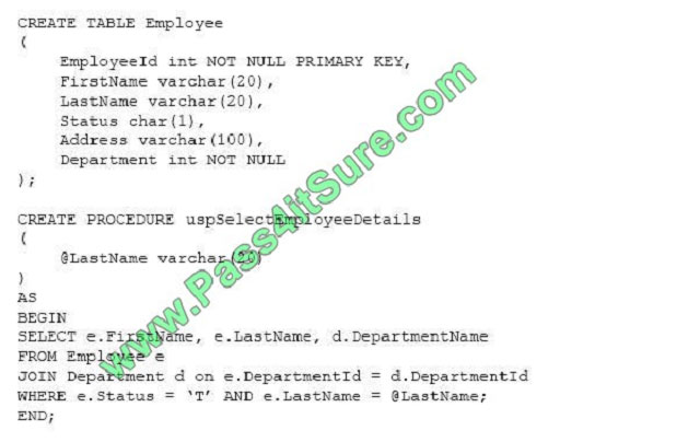 pass4itsure 70-762 exam question q5