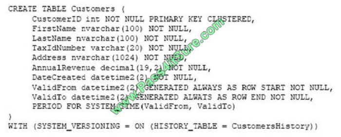 pass4itsure 70-761 exam question q6