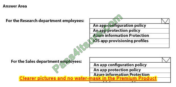 MD-101 practice exam questions q11